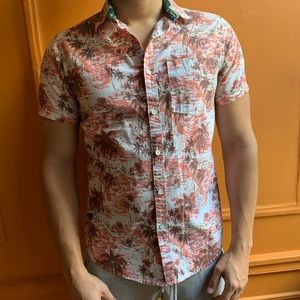 [Huntington Beach Club] Short Sleeve Button Down